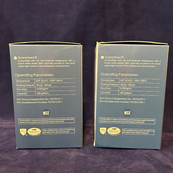 2 NIB Glacier Fresh Water Filter Model: GF-MWF - Picture 7 of 8